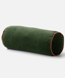 Velvet Piped Pillow Cover