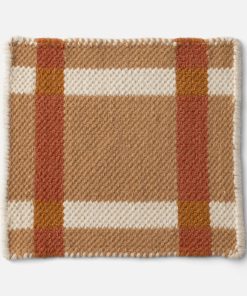 Plaid Wool Rug Swatch