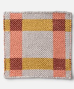Plaid Wool Rug Swatch